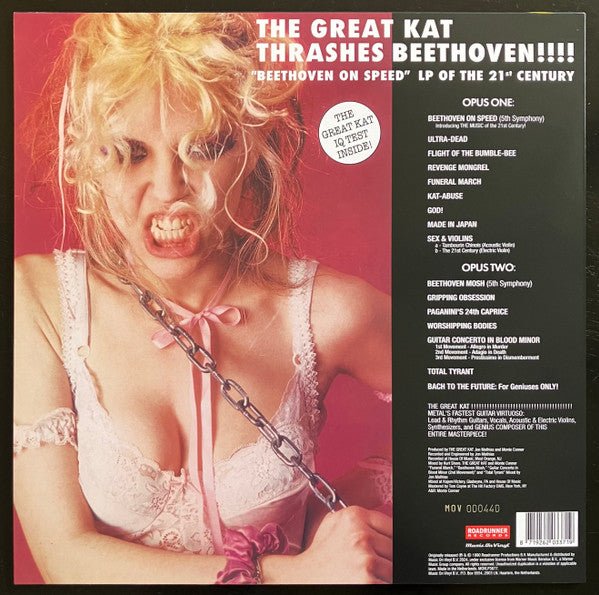 LP The Great Kat – Beethoven On Speed Nuevo precintado - DISCOS NAKASHA