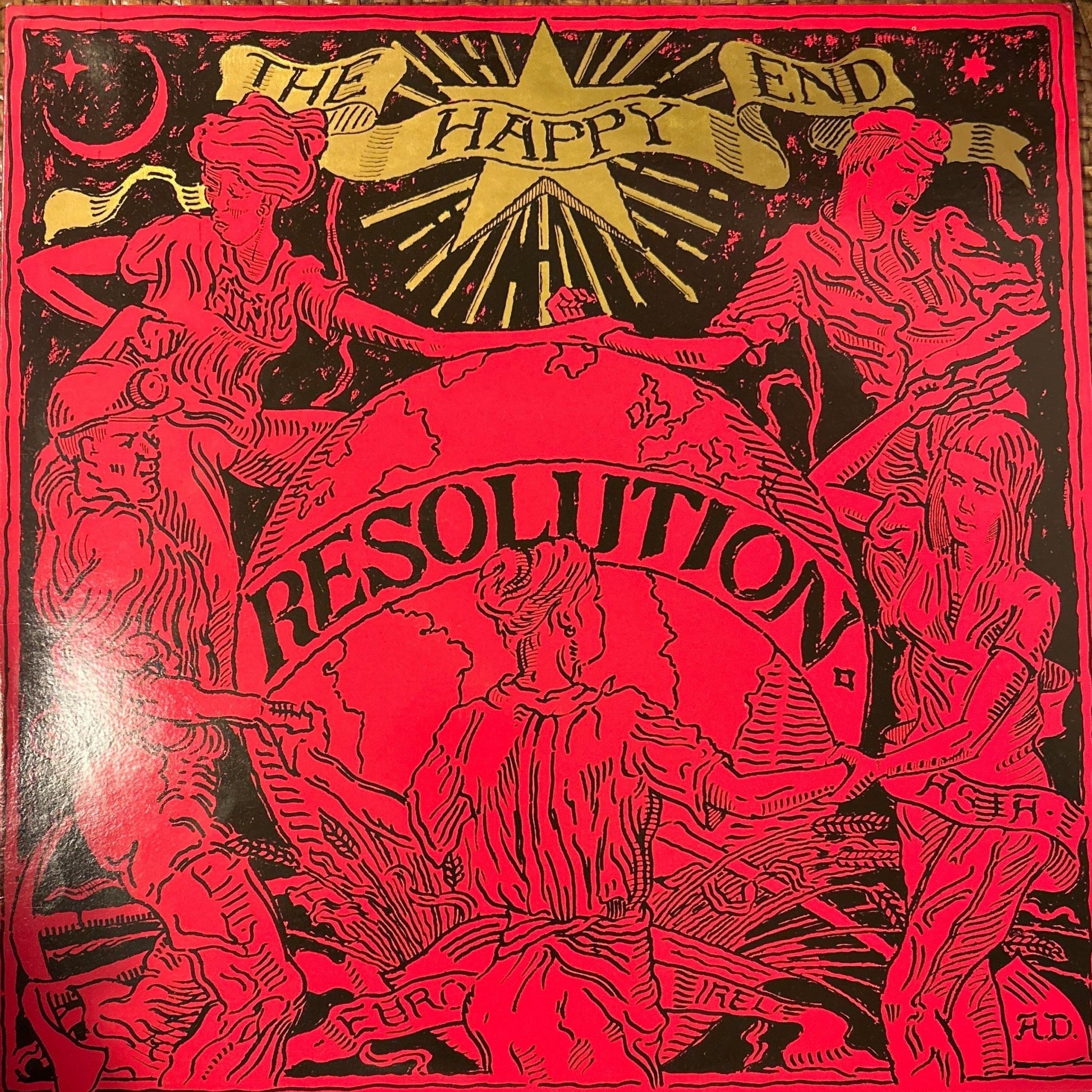 LP The Happy End ‎– Resolution 2ª mano - DISCOS NAKASHA