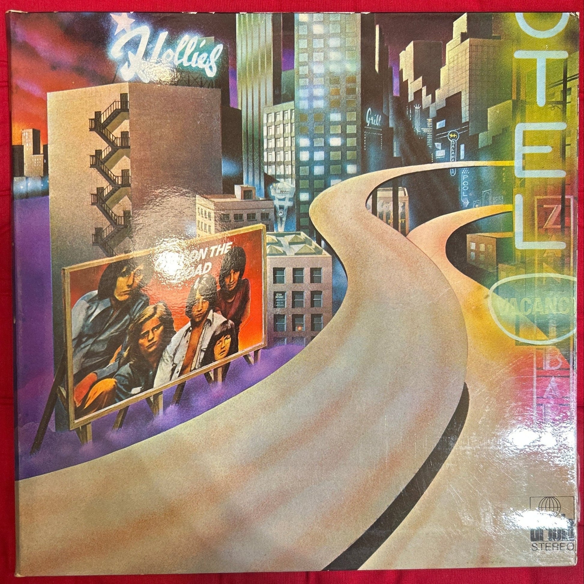 LP The Hollies ‎– Out On The Road 2ª Mano - DISCOS NAKASHA