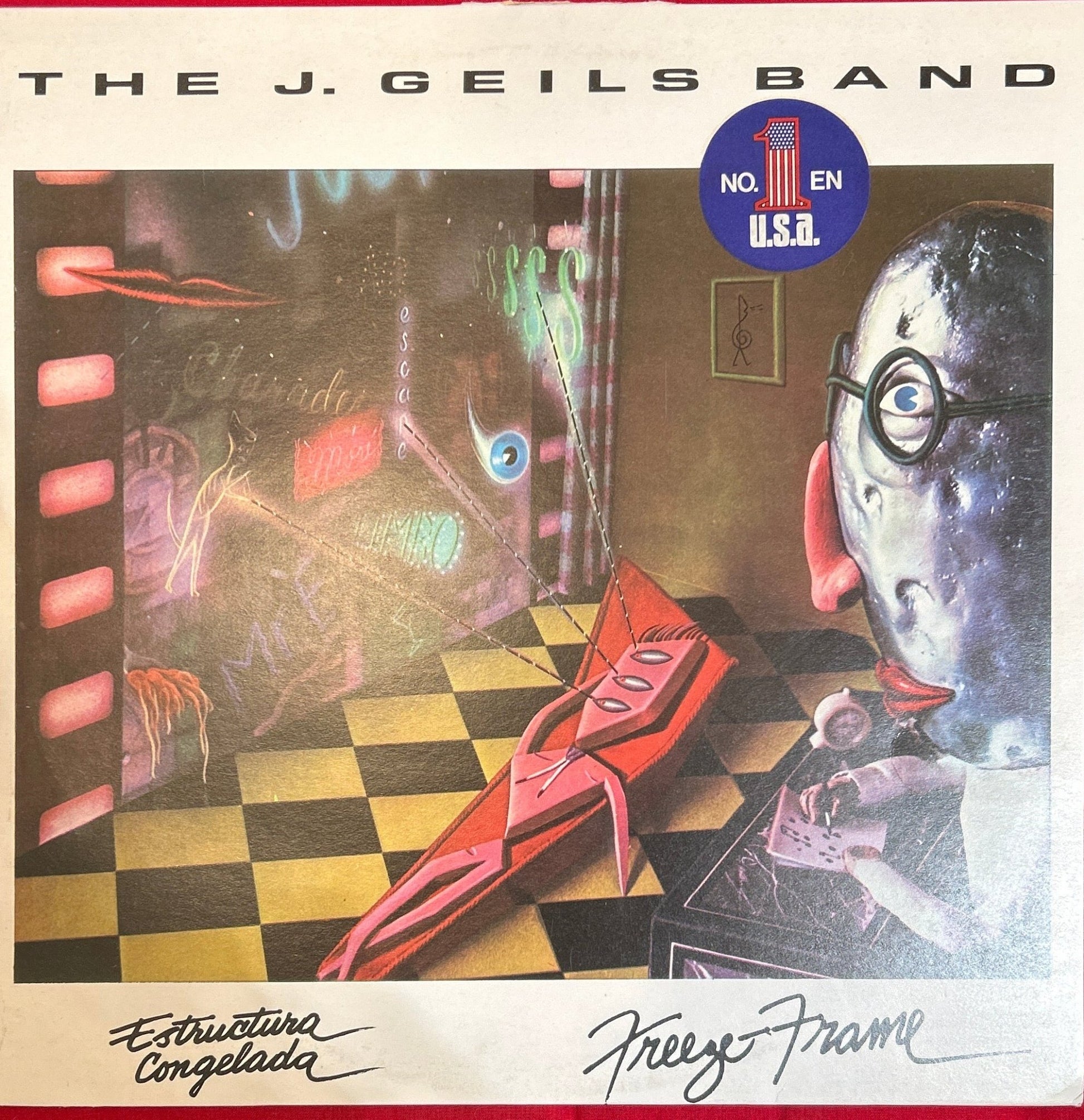 LP The J. Geils Band – Freeze - Frame = Estructura Congelada 2ª mano - DISCOS NAKASHA