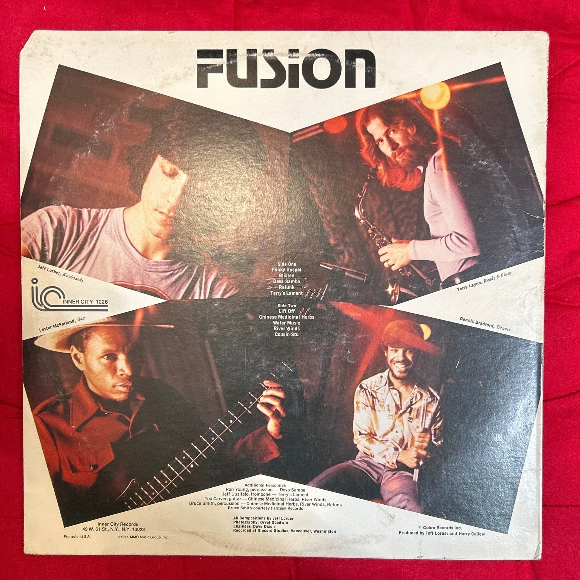 LP The Jeff Lorber Fusion ‎– The Jeff Lorber Fusion 2ª Mano - DISCOS NAKASHA
