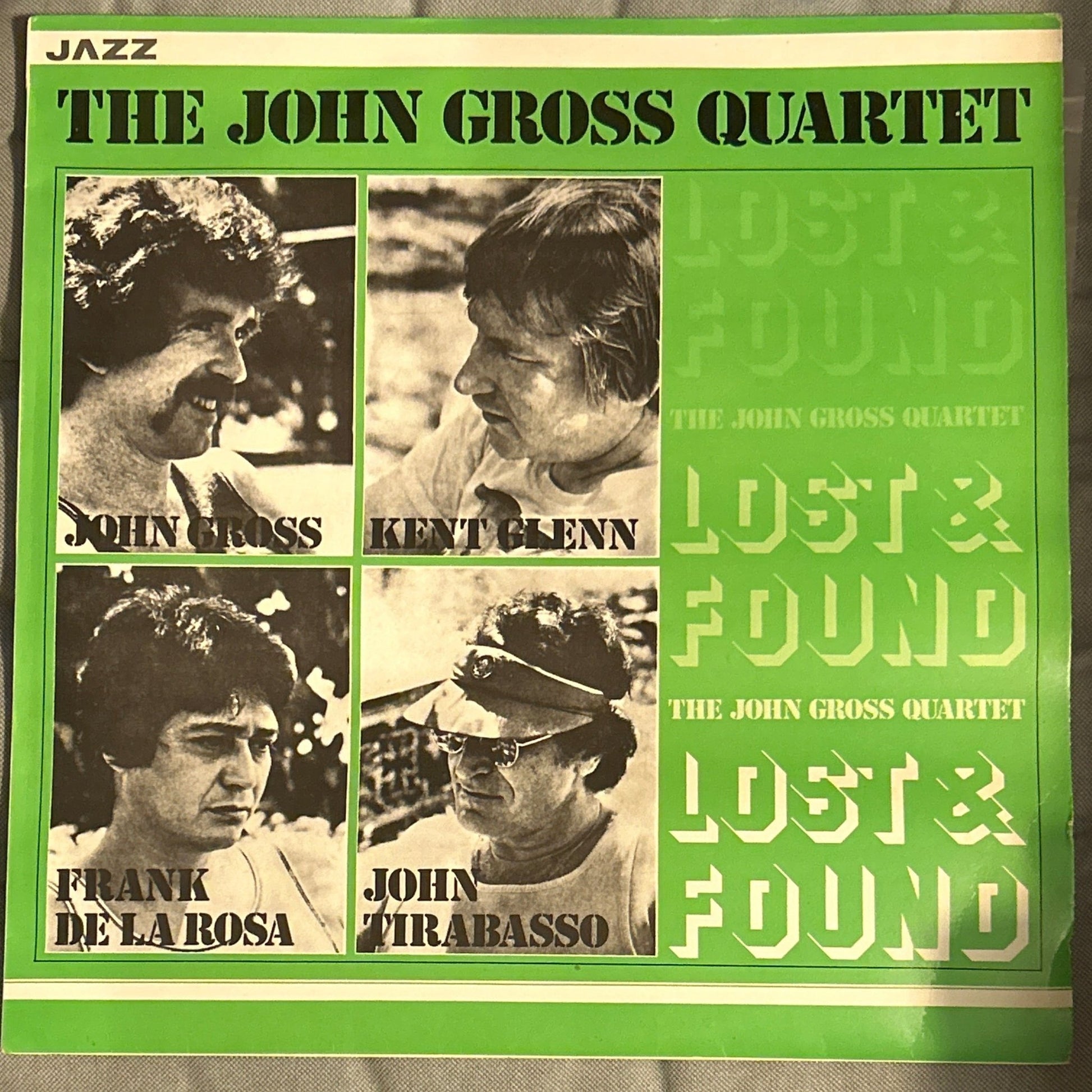 LP The John Gross Quartet ‎– Lost & Found 2ª Mano - DISCOS NAKASHA