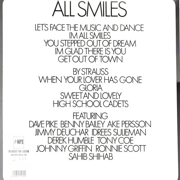 LP The Kenny Clarke Francy Boland Big Band ‎– All Smiles Nuevo precintado - DISCOS NAKASHA