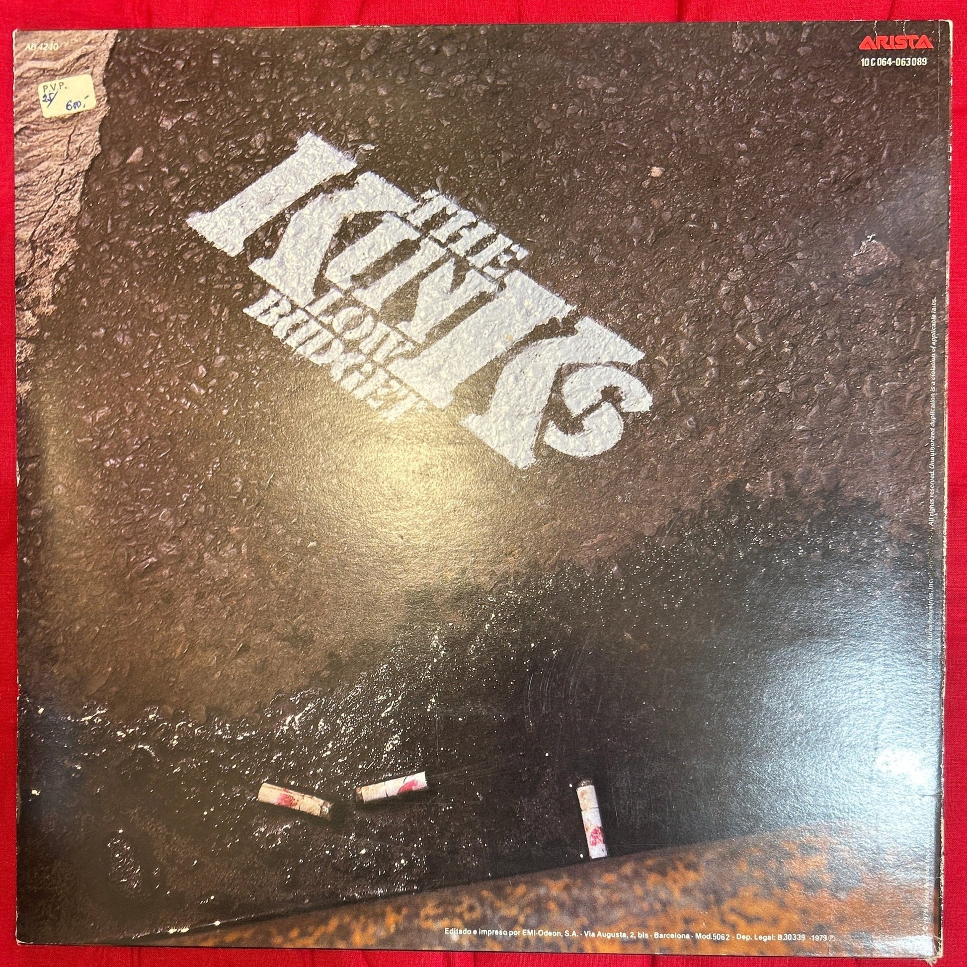 LP The Kinks – Low Budget 2ª Mano - DISCOS NAKASHA