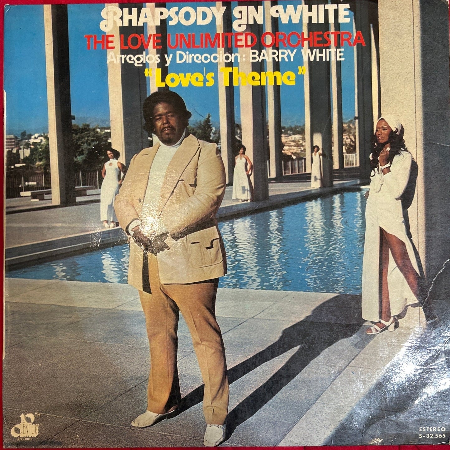 LP The Love Unlimited Orchestra ‎– Rhapsody In White 2ª Mano (Producto exclusivo recogida en tienda) - DISCOS NAKASHA