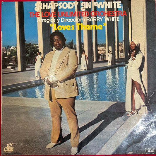 LP The Love Unlimited Orchestra ‎– Rhapsody In White 2ª Mano (Producto exclusivo recogida en tienda) - DISCOS NAKASHA