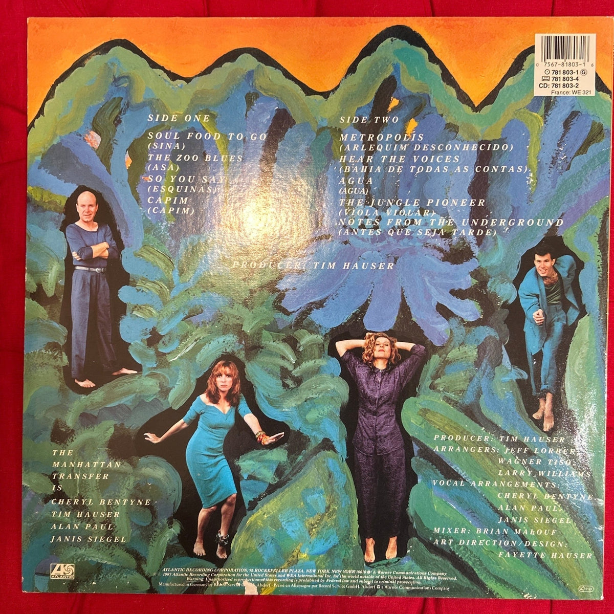 LP The Manhattan Transfer – Brasil (Producto exclusivo recogida en tienda) 2ª mano - DISCOS NAKASHA