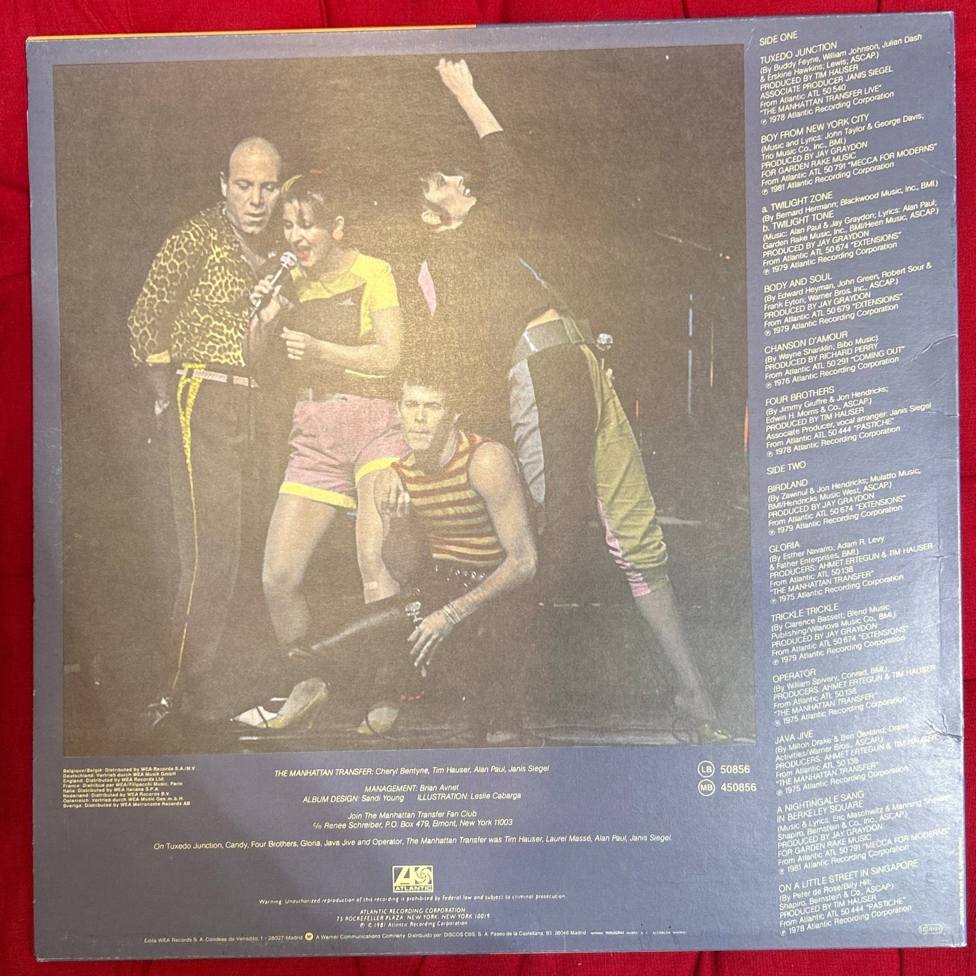 LP The Manhattan Transfer ‎– The Best Of The Manhattan Transfer (Producto exclusivo recogida en tienda) 2ª mano - DISCOS NAKASHA