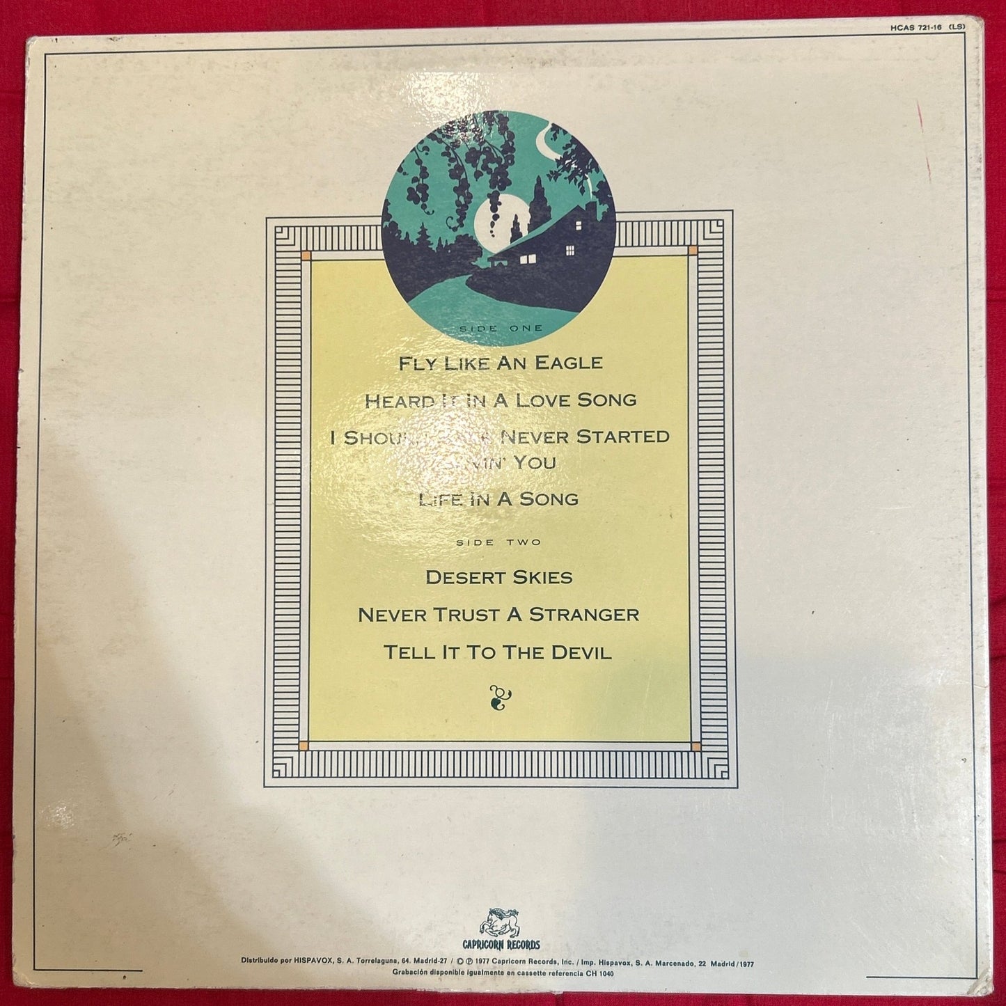 LP The Marshall Tucker Band ‎– Carolina Dreams 2ª Mano - DISCOS NAKASHA