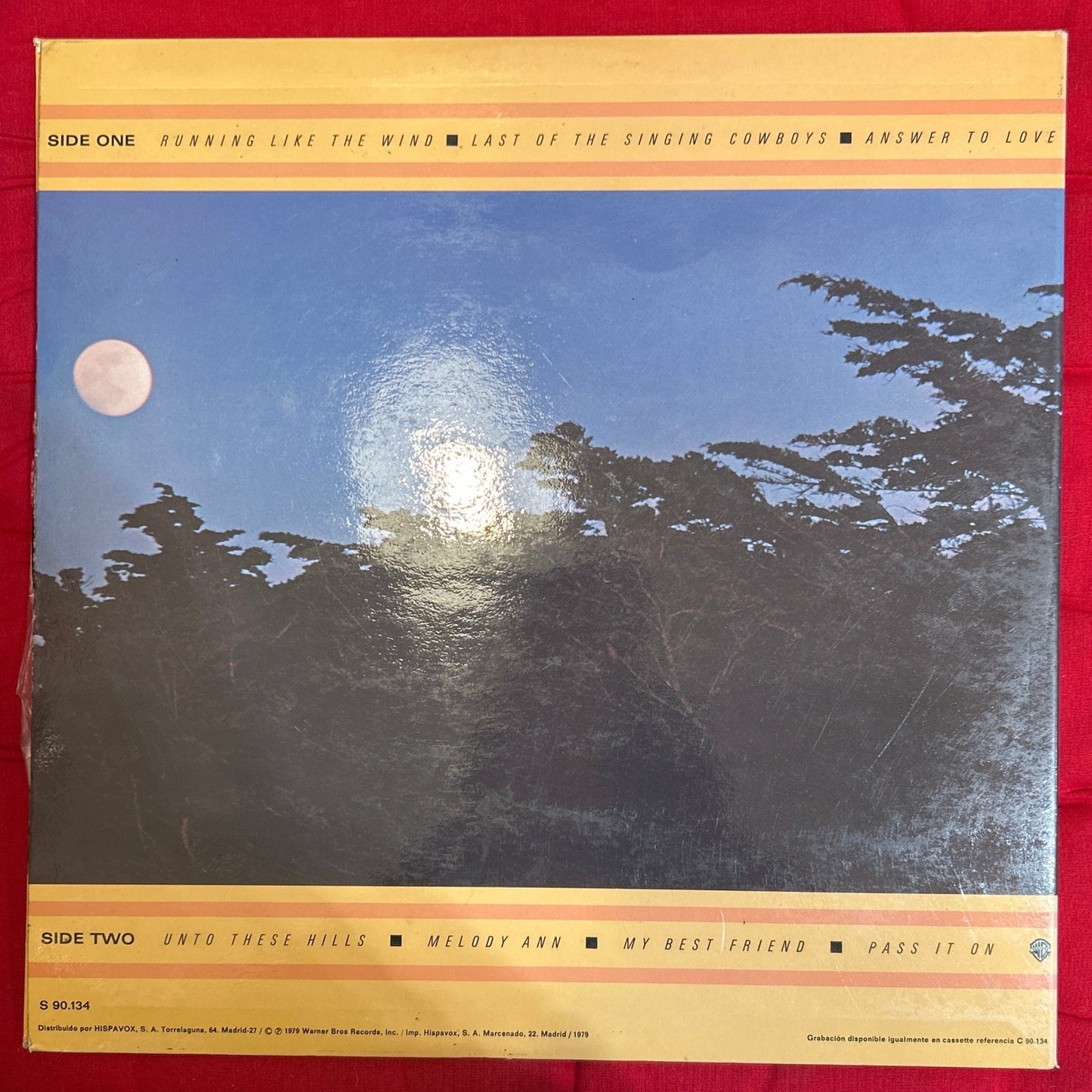 LP The Marshall Tucker Band ‎– Running Like The Wind 2ª Mano - DISCOS NAKASHA