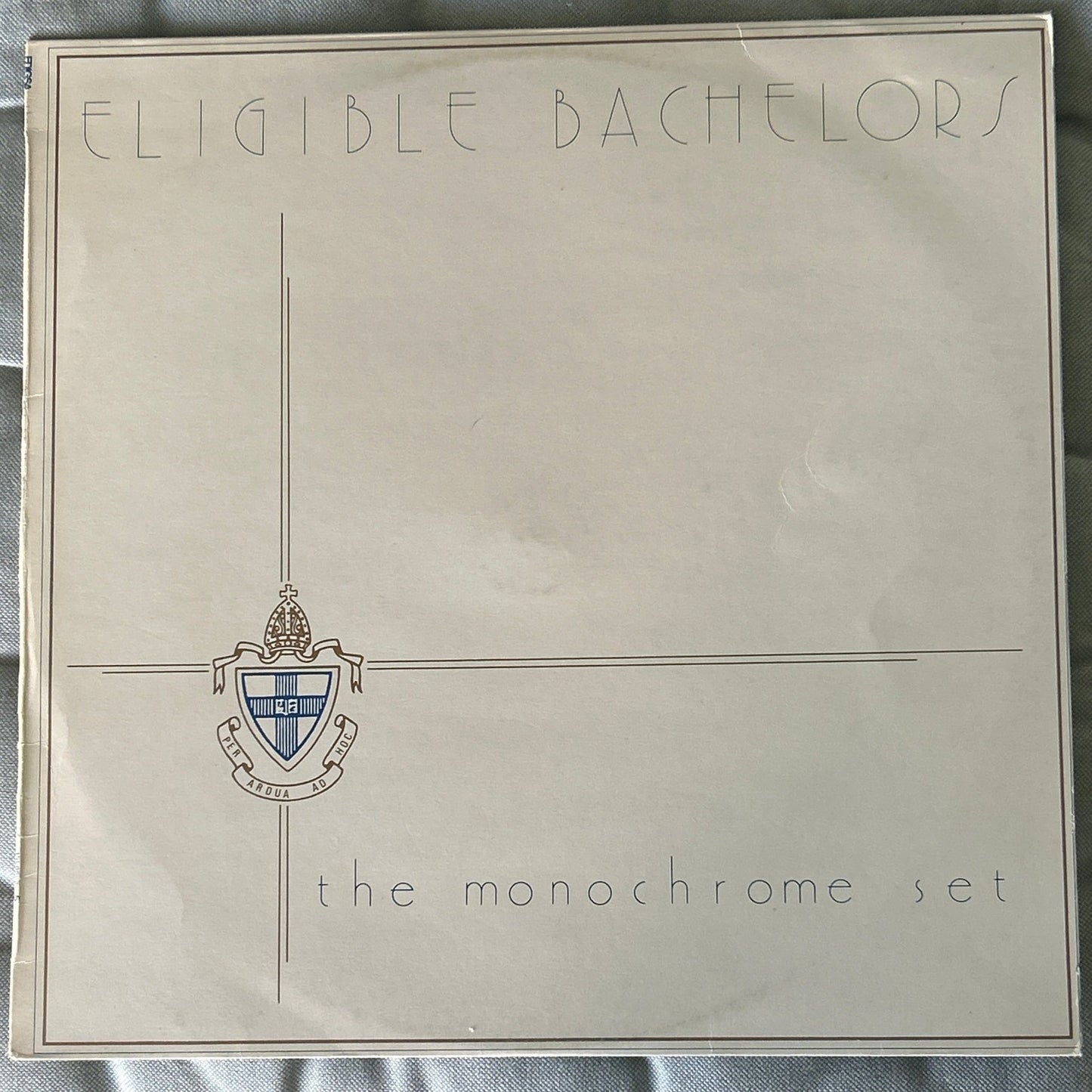 LP The Monochrome Set ‎– Eligible Bachelors 2ª Mano - DISCOS NAKASHA