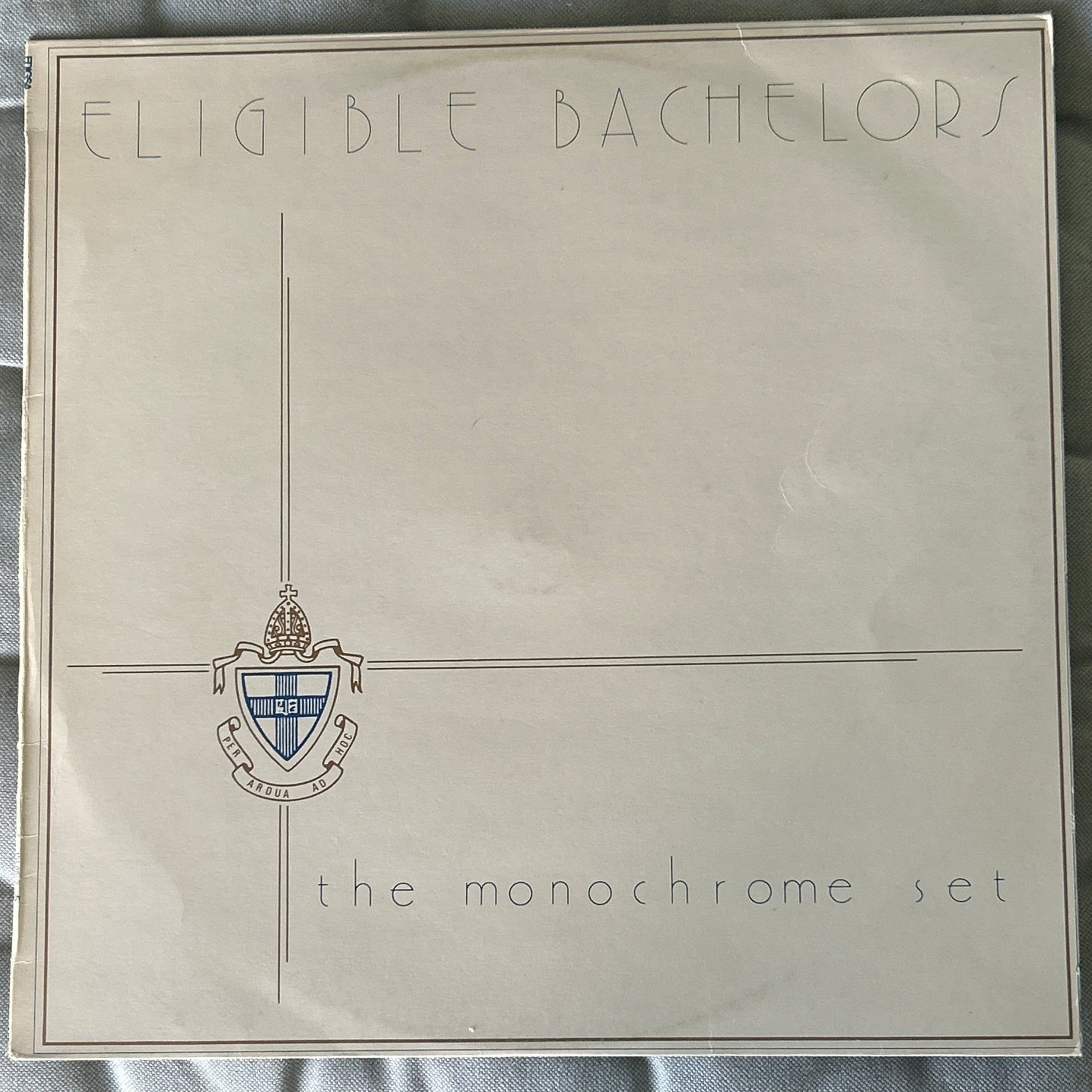 LP The Monochrome Set ‎– Eligible Bachelors 2ª Mano - DISCOS NAKASHA