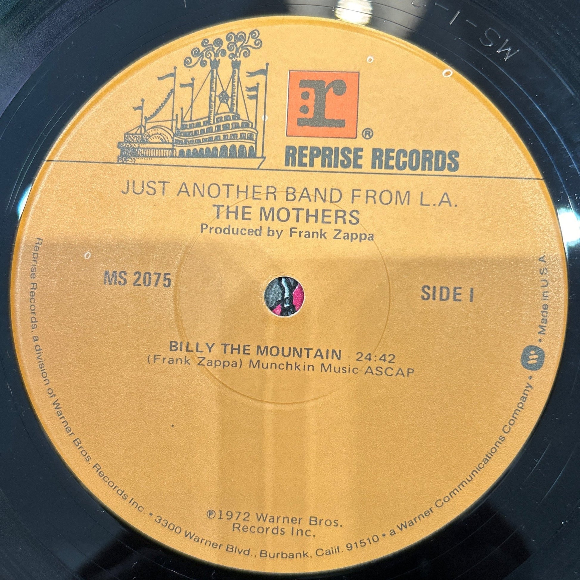 LP The Mothers ‎– Just Another Band From L.A. 2ª Mano - DISCOS NAKASHA
