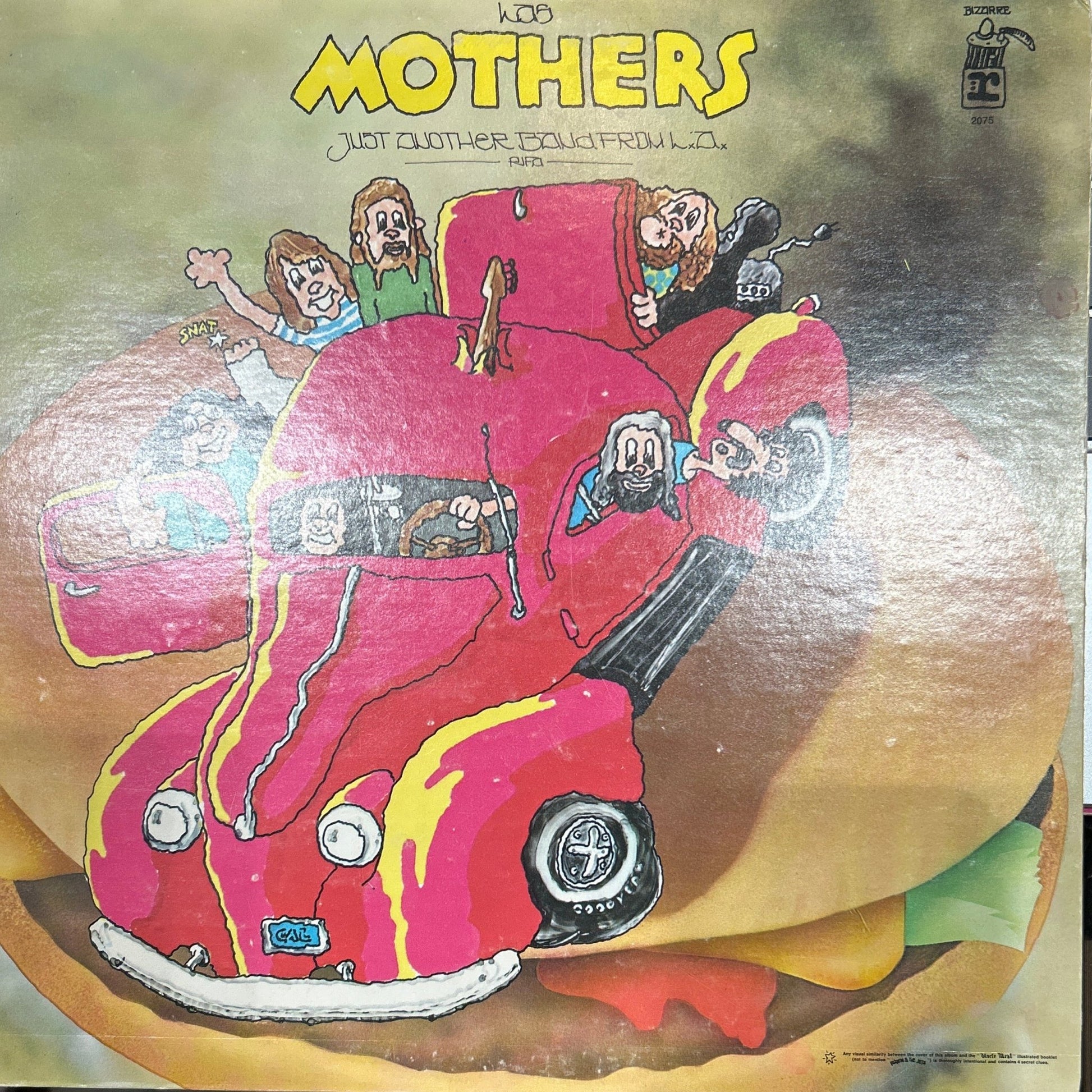 LP The Mothers ‎– Just Another Band From L.A. 2ª Mano - DISCOS NAKASHA
