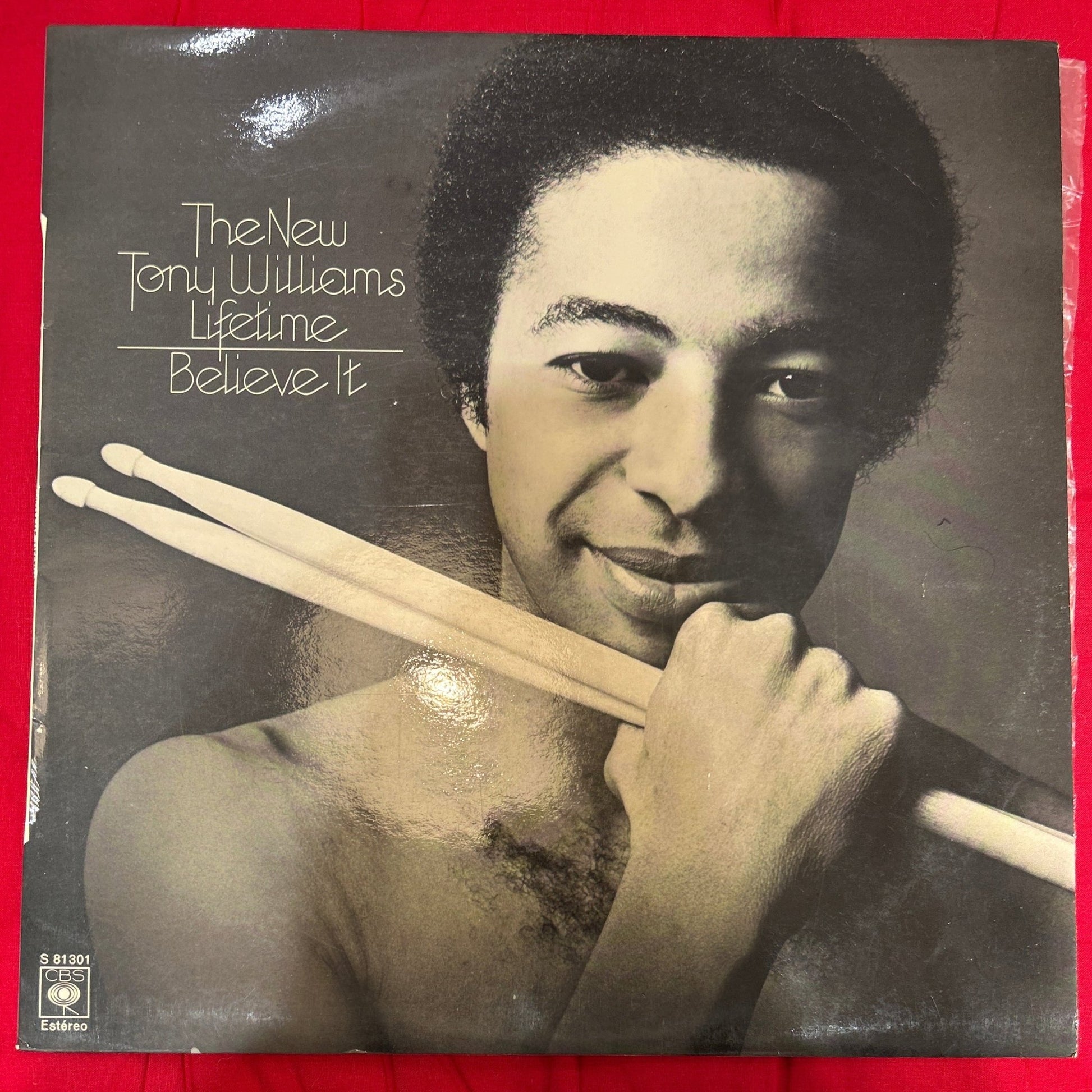 LP The New Tony Williams Lifetime – Believe It 2ª Mano - DISCOS NAKASHA
