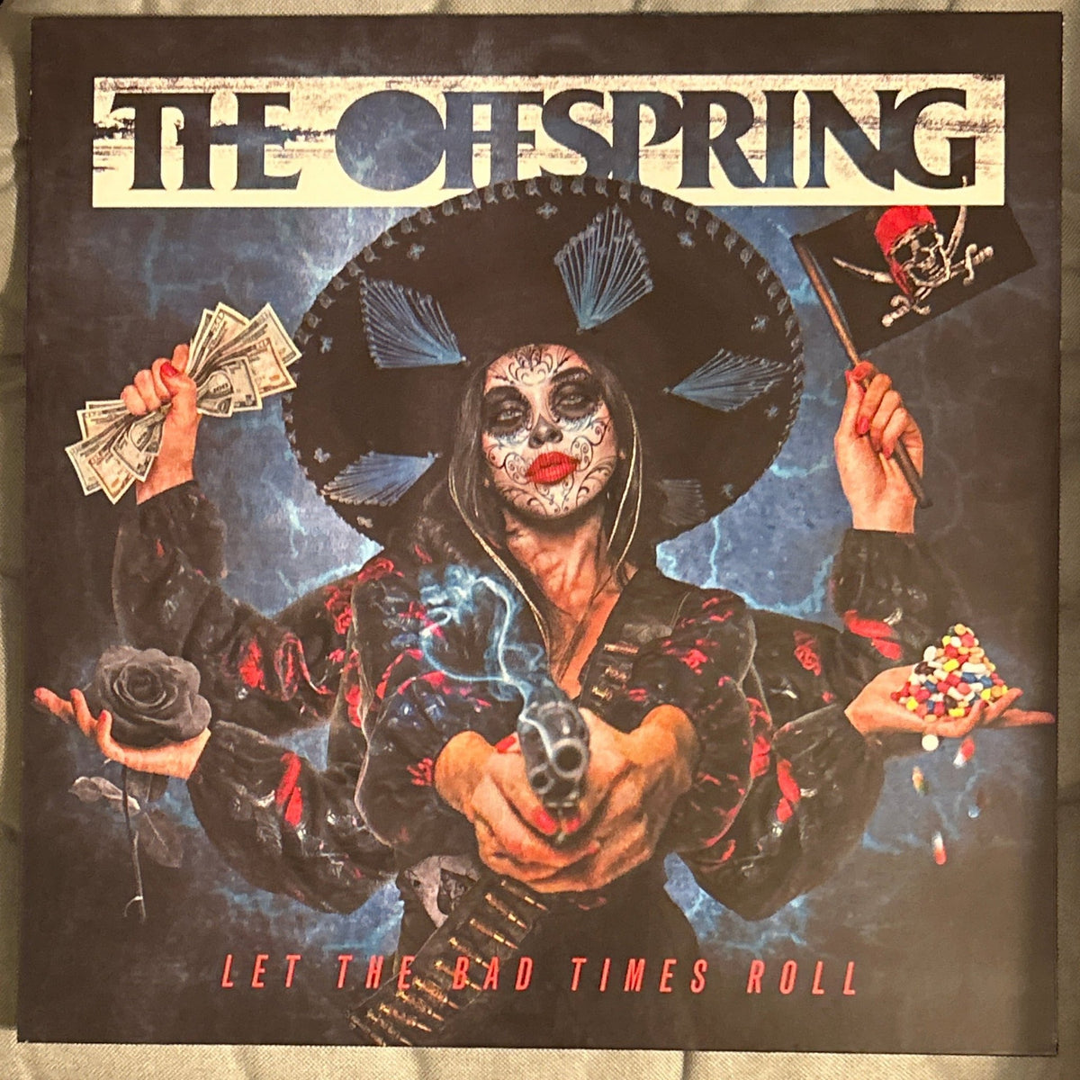 LP The Offspring ‎– Let The Bad Times Roll 2ª Mano - DISCOS NAKASHA