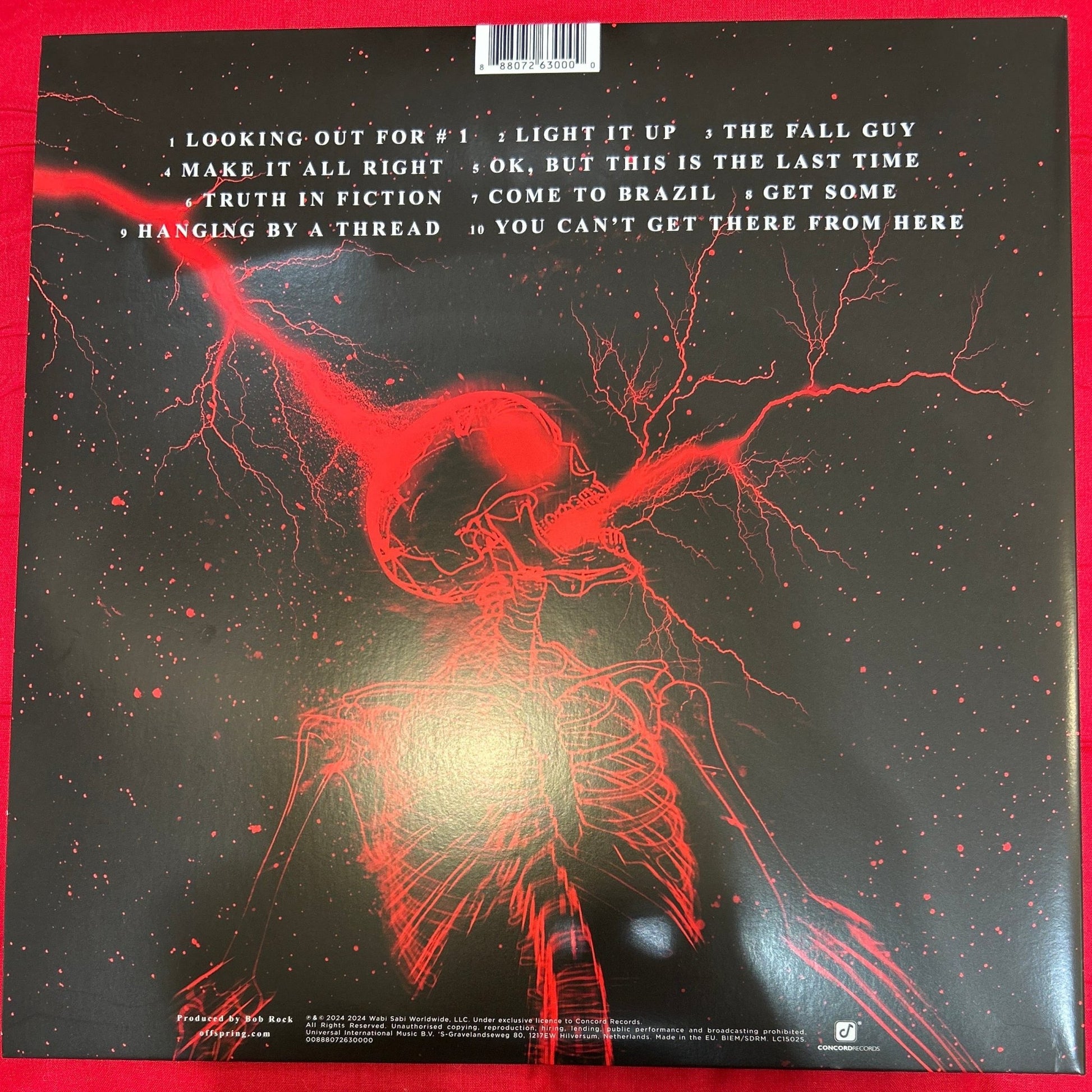 LP The Offspring ‎– Supercharged 2ª Mano - DISCOS NAKASHA