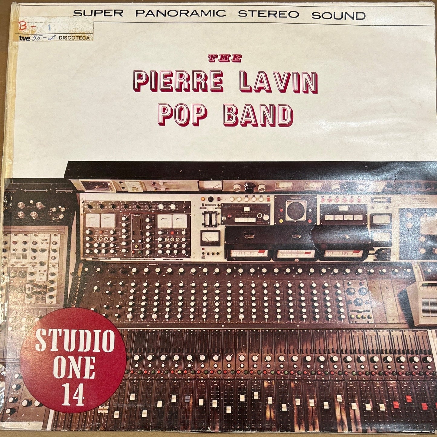 LP The Pierre Lavin Pop Band ‎– The Pierre Lavin Pop Band 2ª mano - DISCOS NAKASHA