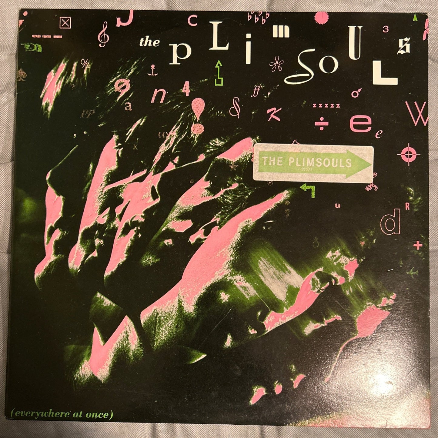 LP The Plimsouls ‎– Everywhere At Once 2ª mano - DISCOS NAKASHA