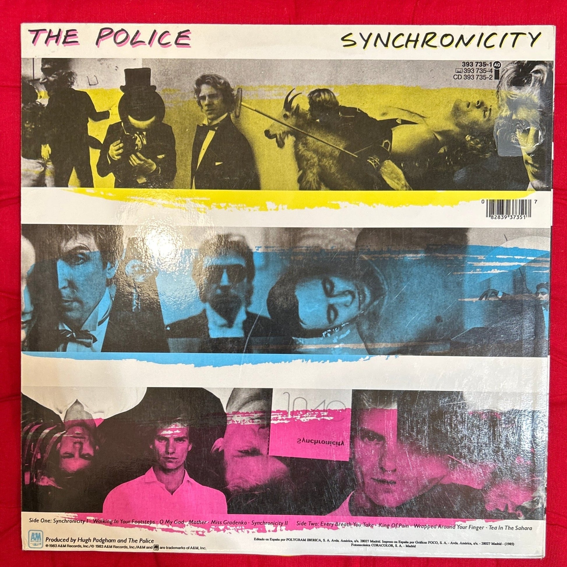 LP The Police - Synchronicity 2ª mano - DISCOS NAKASHA