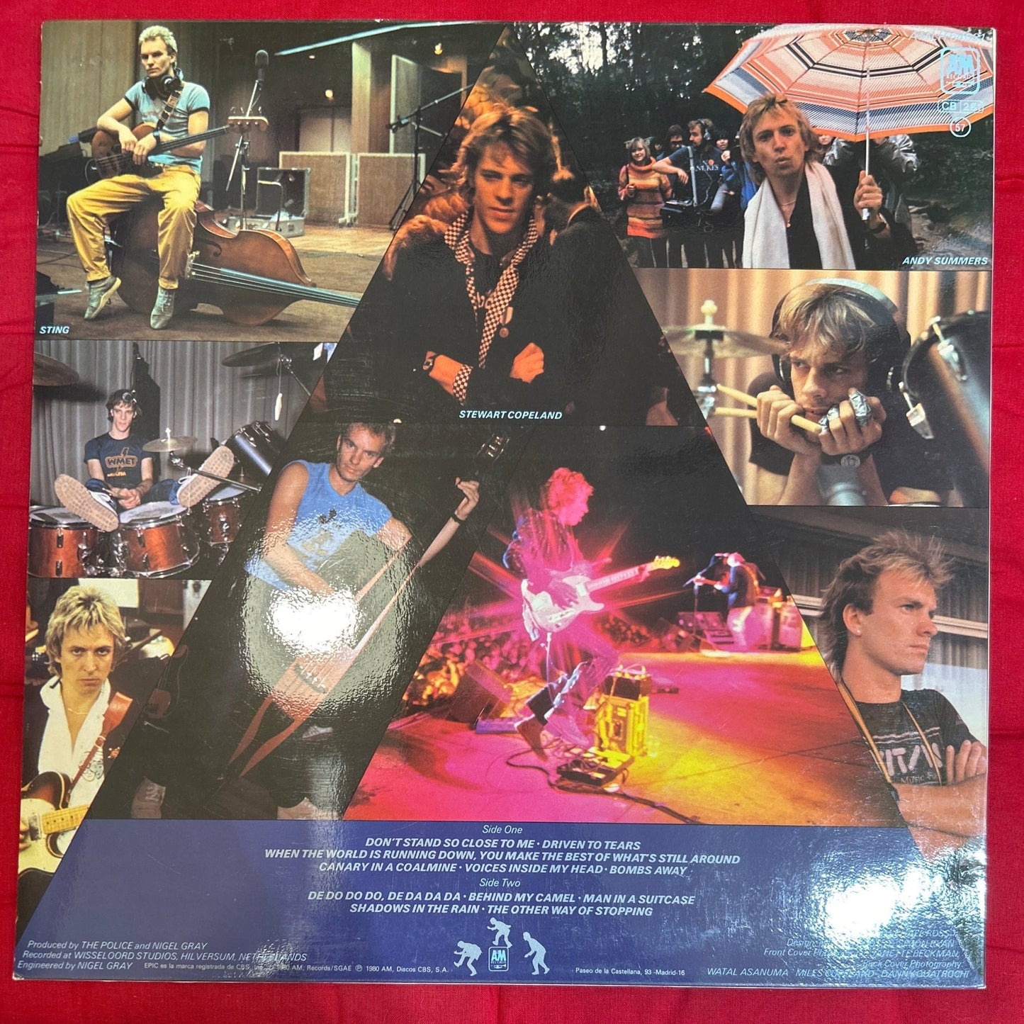 LP The Police ‎– Zenyatta Mondatta 2ª mano - DISCOS NAKASHA