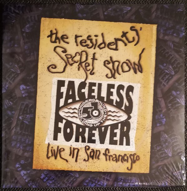 LP The Residents ‎– Secret Show (Live In San Francisco) Nuevo precintado - DISCOS NAKASHA