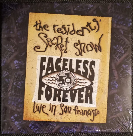LP The Residents ‎– Secret Show (Live In San Francisco) Nuevo precintado - DISCOS NAKASHA