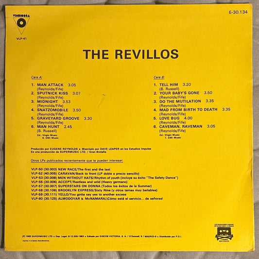 LP The Revillos! ‎– Attack! 2ª Mano - DISCOS NAKASHA