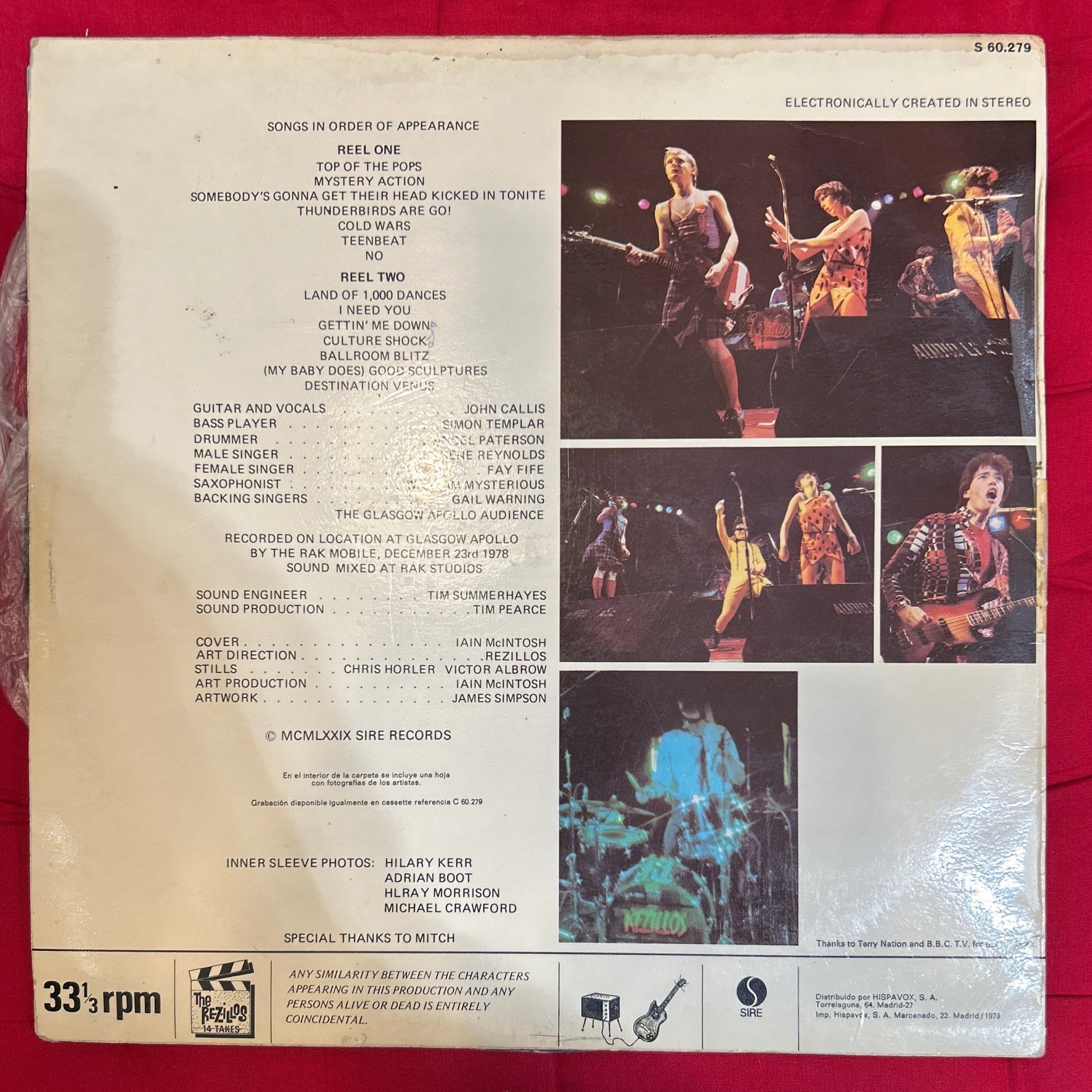 LP The Rezillos ‎– Mission Accomplished... But The Beat Goes On 2ª Mano - DISCOS NAKASHA
