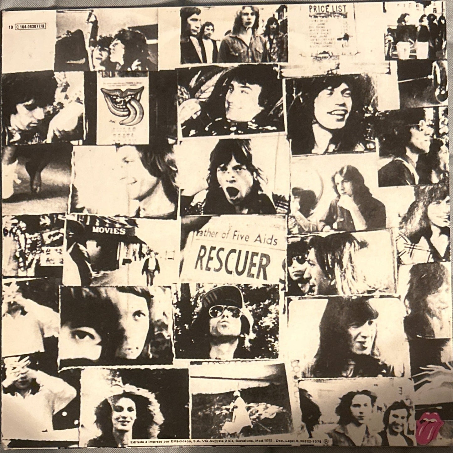 LP The Rolling Stones ‎– Exile On Main St. 2ª mano - DISCOS NAKASHA