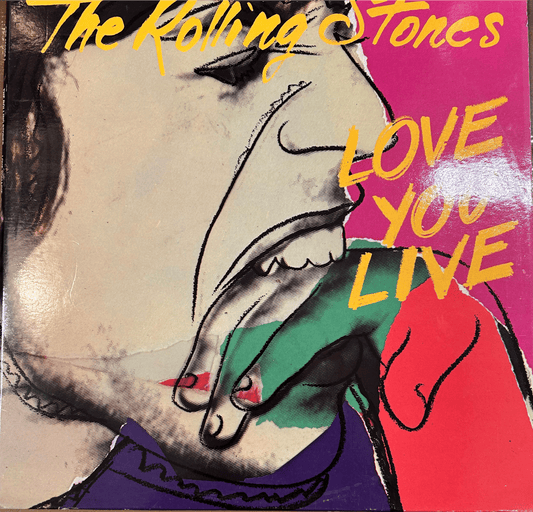 LP The Rolling Stones ‎– Love You Live 2ª mano - DISCOS NAKASHA