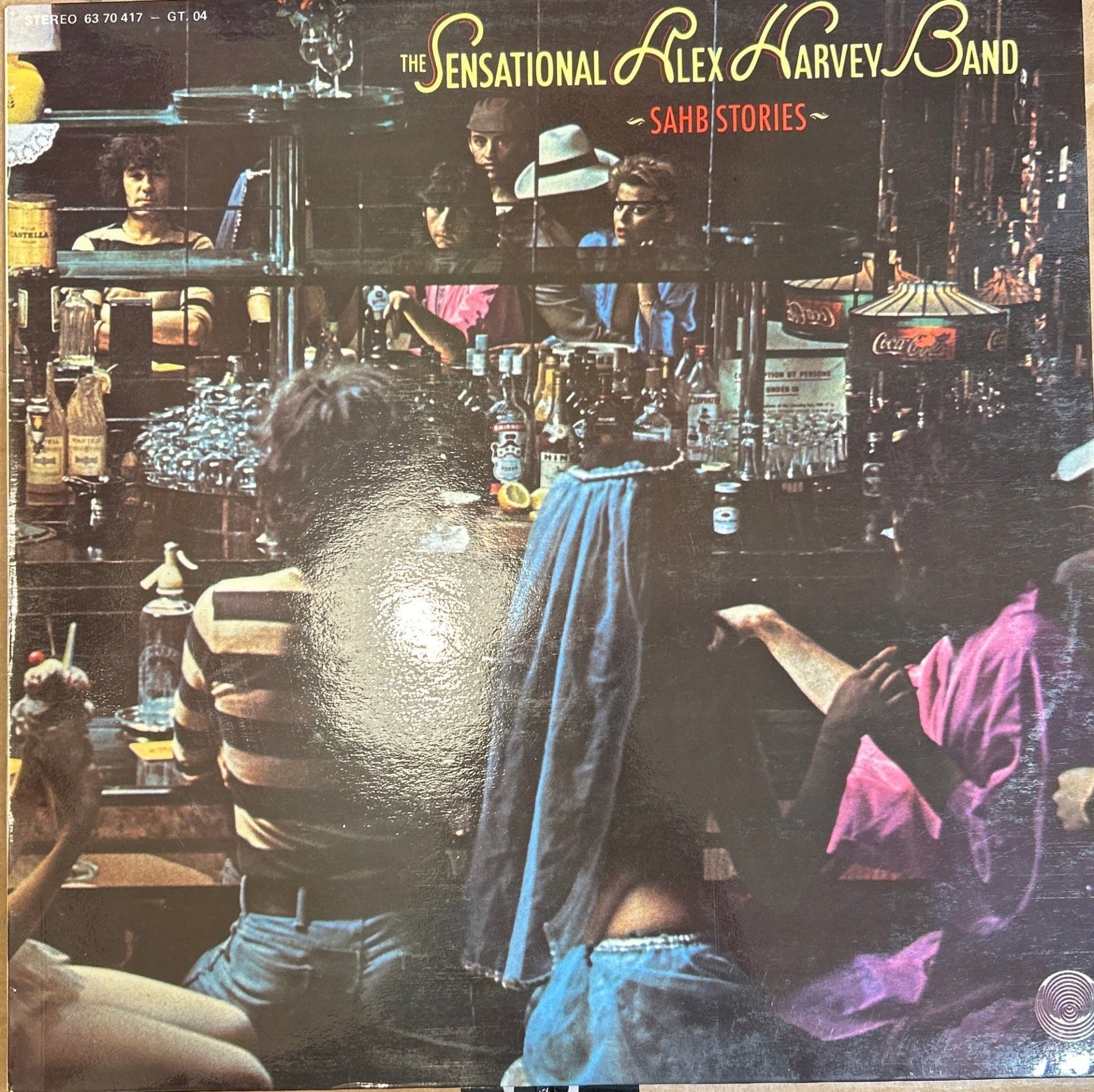 LP The Sensational Alex Harvey Band ‎– SAHB Stories 2ª Mano - DISCOS NAKASHA