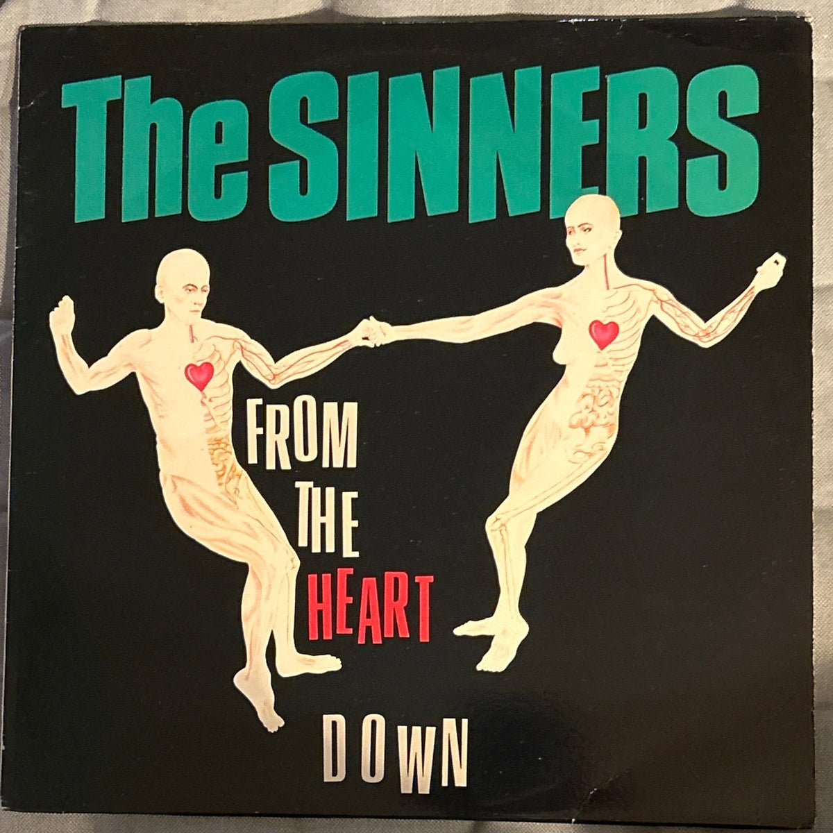 LP The Sinners ‎– From The Heart Down 2ª Mano - DISCOS NAKASHA