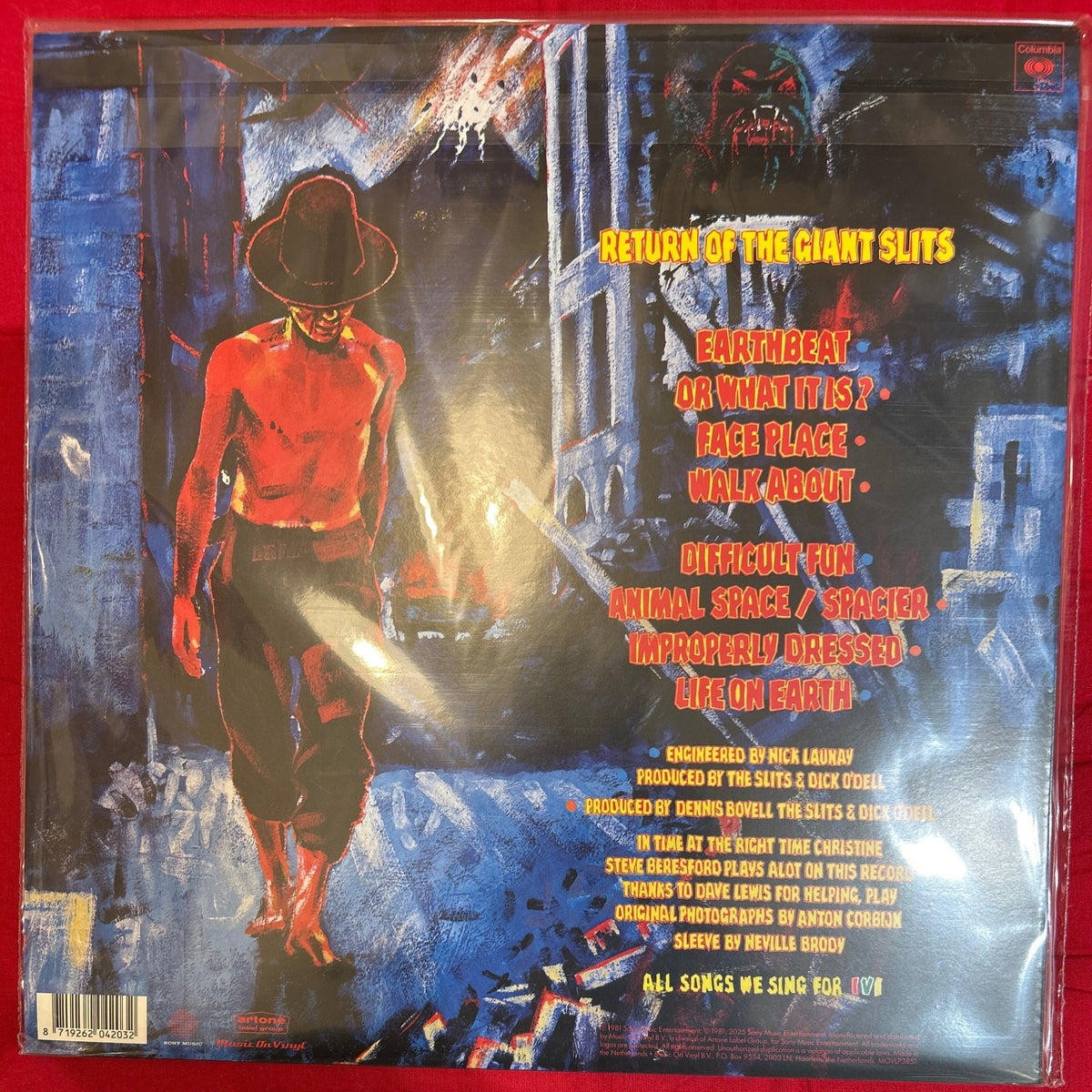 LP The Slits ‎– Return Of The Giant Slits Nuevo precintado - DISCOS NAKASHA