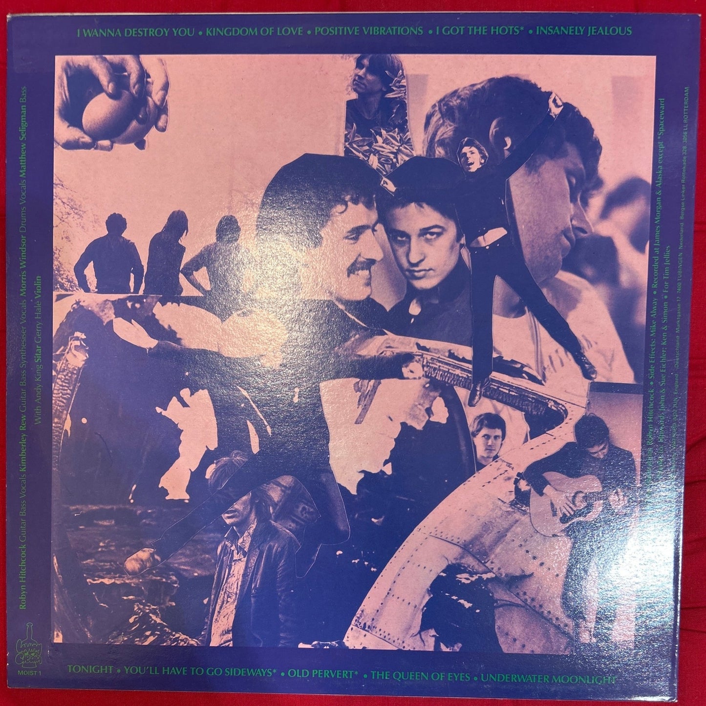 LP The Soft Boys ‎– Underwater Moonlight 2ª Mano - DISCOS NAKASHA