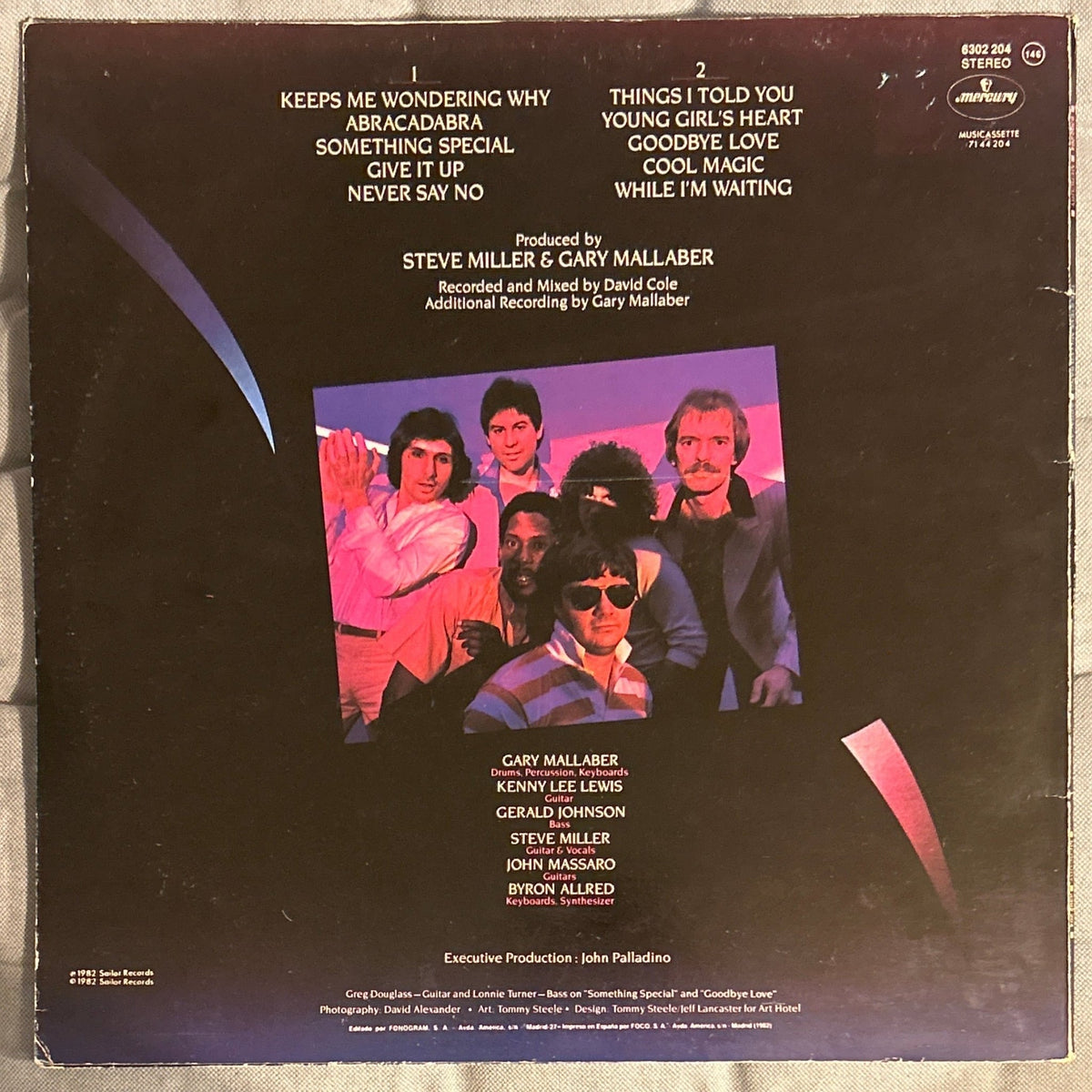 LP The Steve Miller Band ‎– Abracadabra 2ª Mano - DISCOS NAKASHA