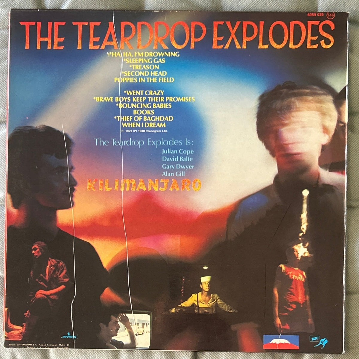 LP The Teardrop Explodes ‎– Kilimanjaro 2ª Mano - DISCOS NAKASHA