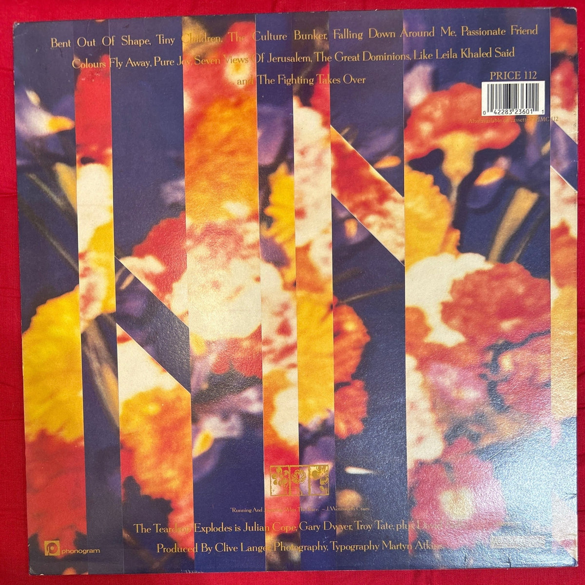 LP The Teardrop Explodes ‎– Wilder 2ª Mano - DISCOS NAKASHA