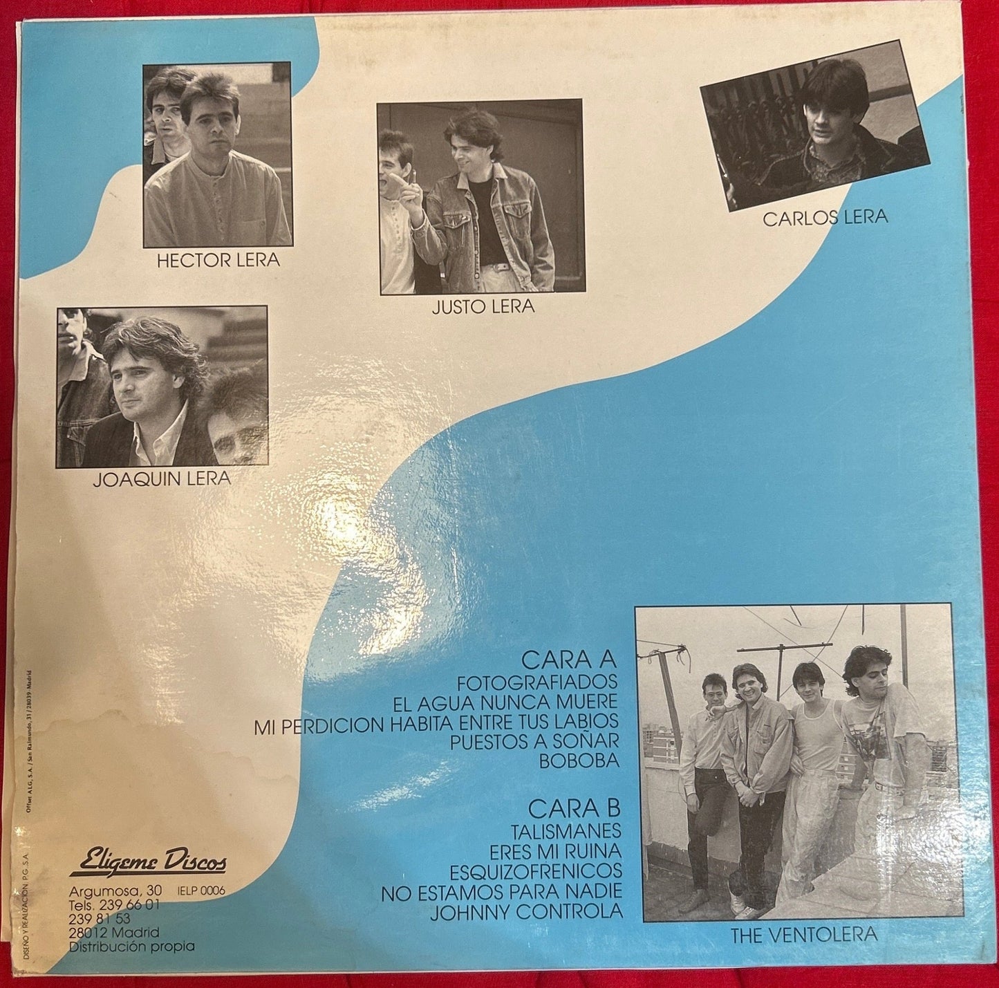 LP The Ventolera ‎– Talismanes 2ª mano - DISCOS NAKASHA