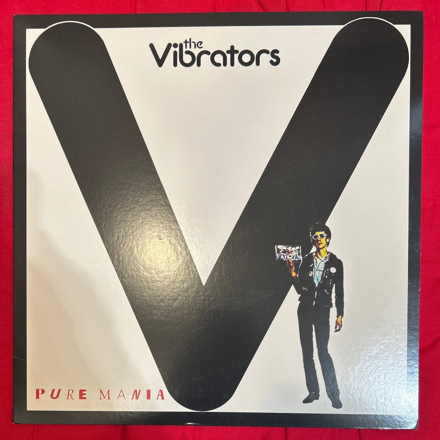 LP The Vibrators ‎– Pure Mania 2ª Mano - DISCOS NAKASHA