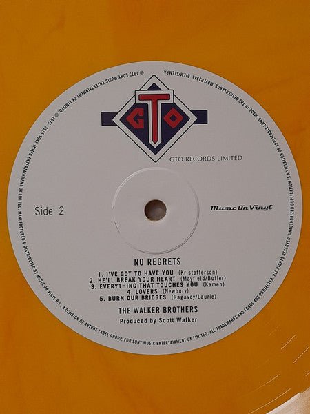 LP The Walker Brothers – No Regrets Nuevo precintado - DISCOS NAKASHA
