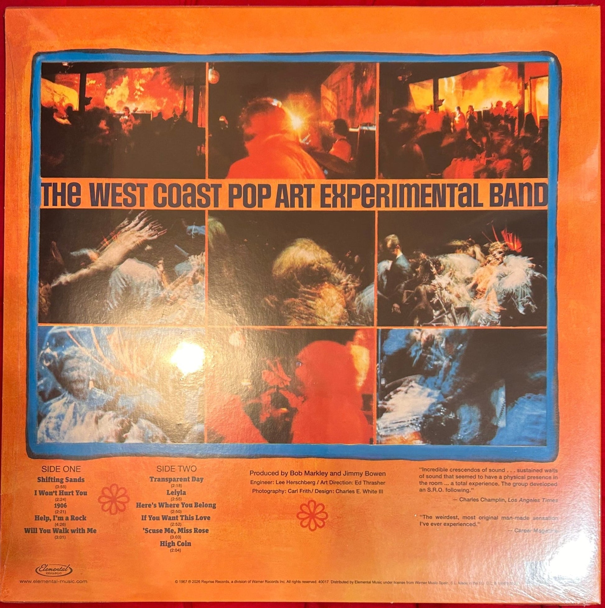 LP The West Coast Pop Art Experimental Band – Part One Nuevo precintado - DISCOS NAKASHA