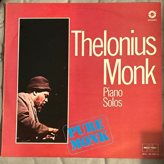 LP Thelonious Monk ‎– Piano Solos 2ª Mano - DISCOS NAKASHA