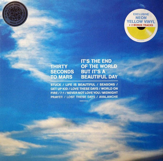 LP Thirty seconds to mars - It's the end of the world but it's a beautiful day Nuevo precintado - DISCOS NAKASHA