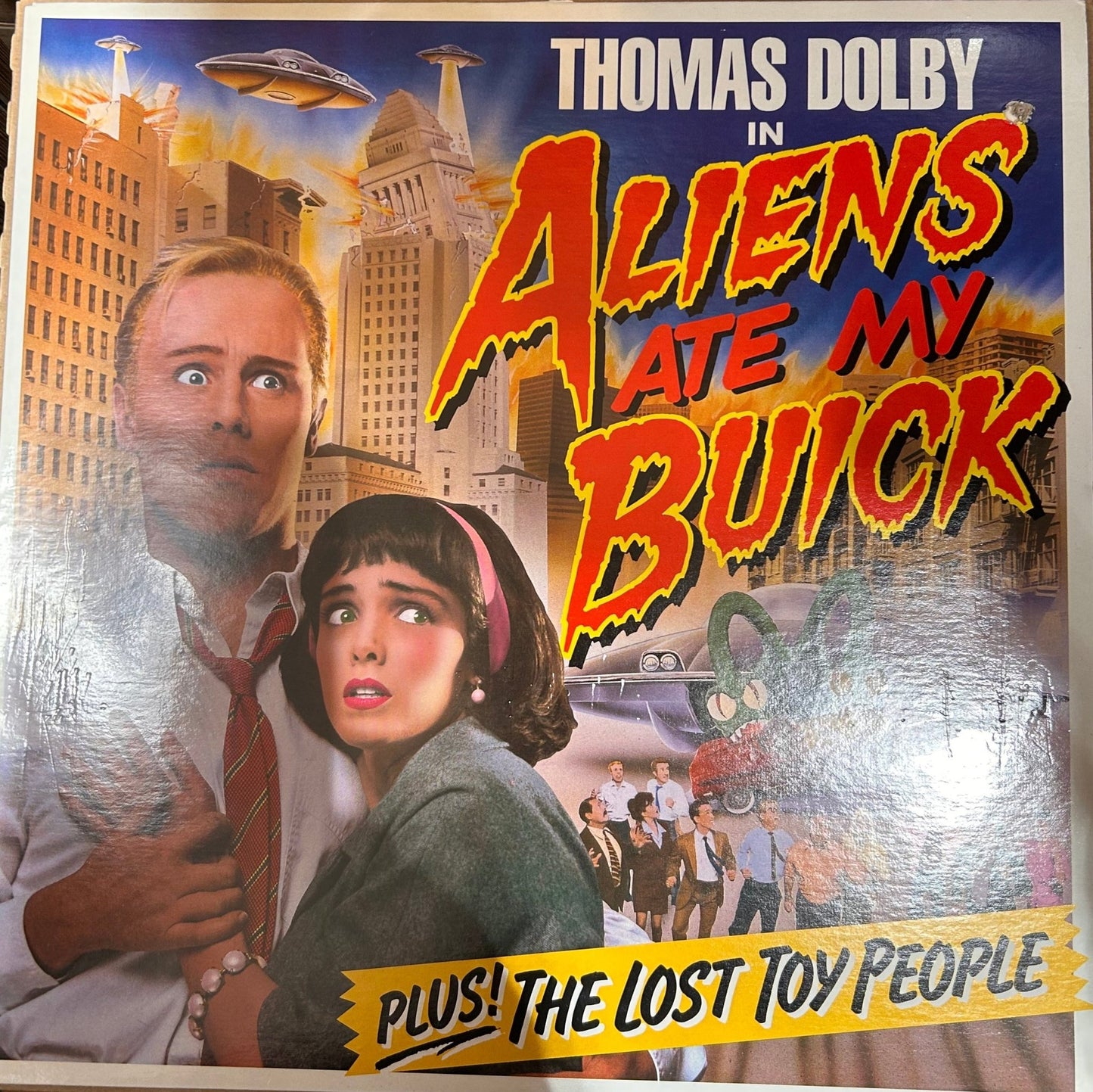 LP Thomas Dolby ‎– Aliens Ate My Buick 2ª mano - DISCOS NAKASHA
