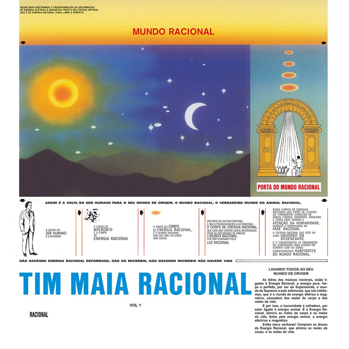 LP Tim Maia - Racional Vol. 1 Nuevo precintado - DISCOS NAKASHA