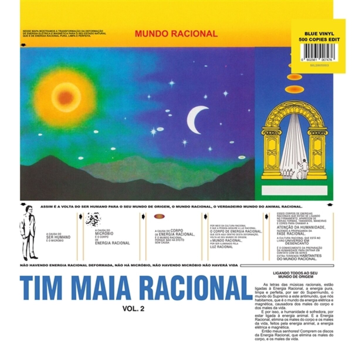 LP Tim Maia – Racional Vol. 2 Nuevo precintado - DISCOS NAKASHA