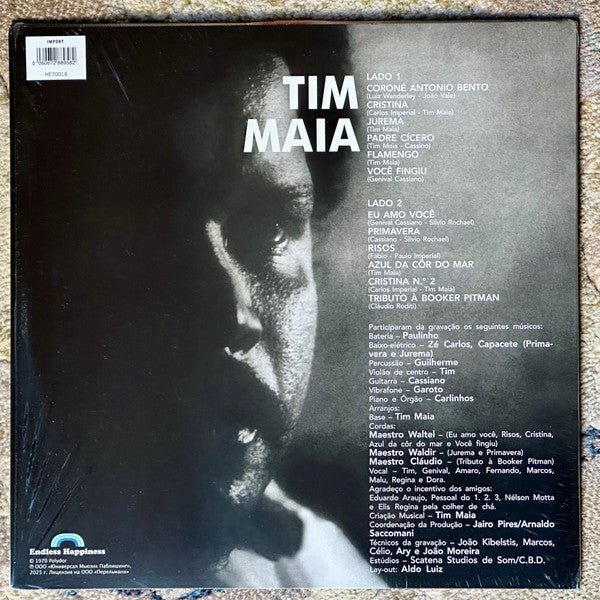 LP Tim Maia – Tim Maia Nuevo precintado - DISCOS NAKASHA