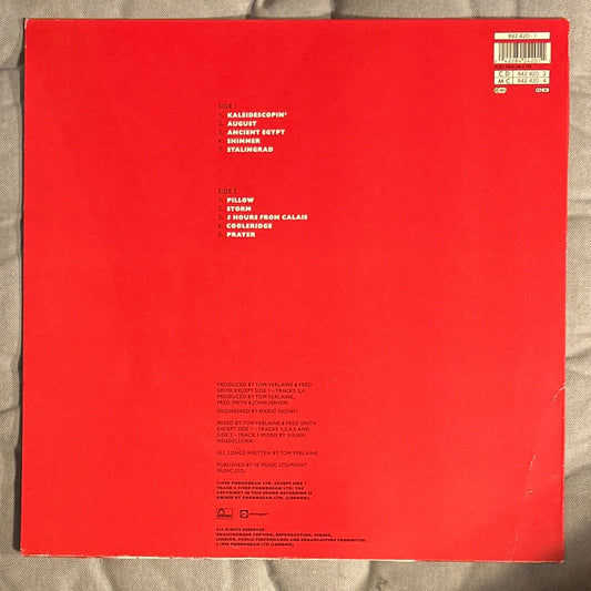 LP Tom Verlaine ‎– The Wonder 2ª Mano - DISCOS NAKASHA