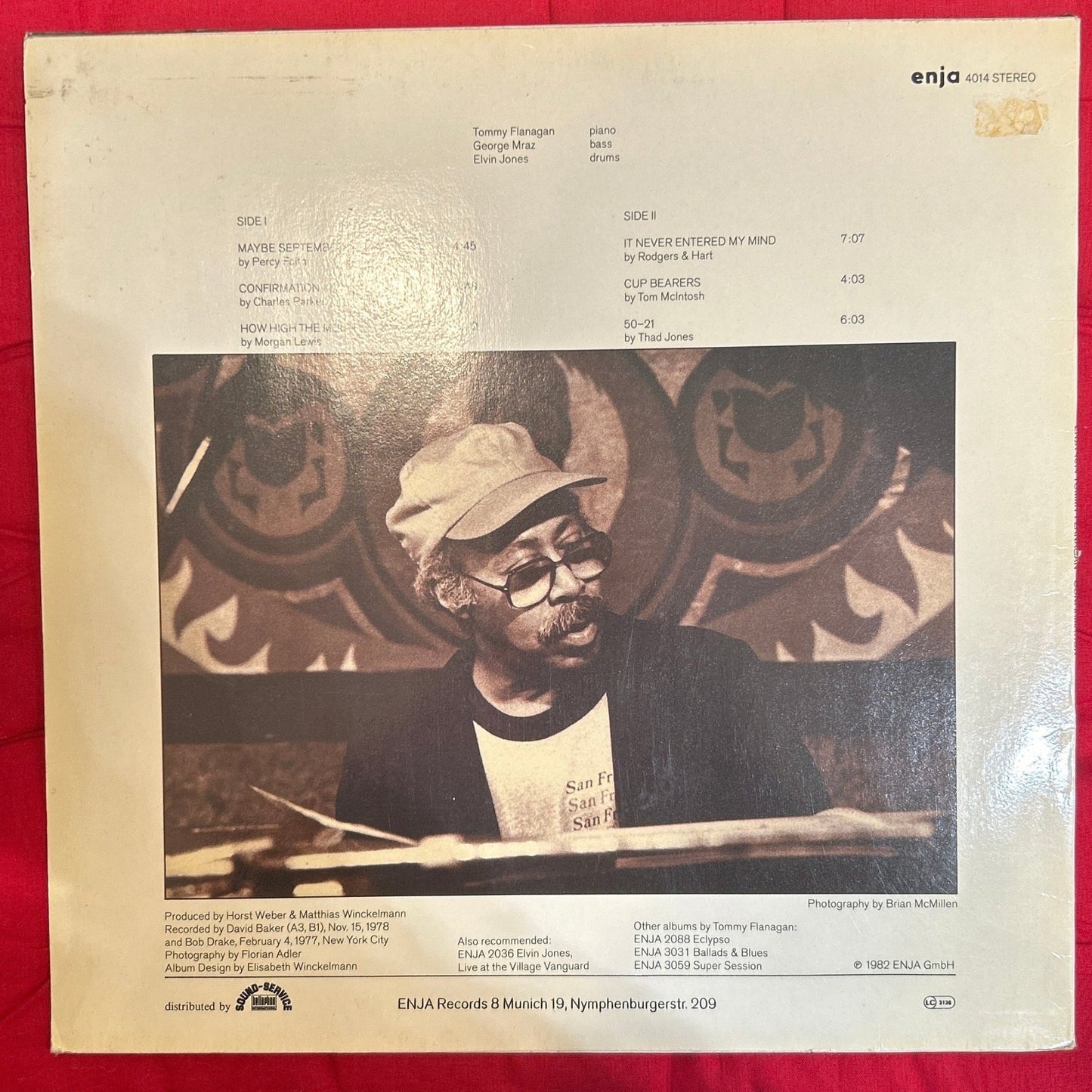 LP Tommy Flanagan ‎– Confirmation Ed. Alemana 2ª Mano - DISCOS NAKASHA